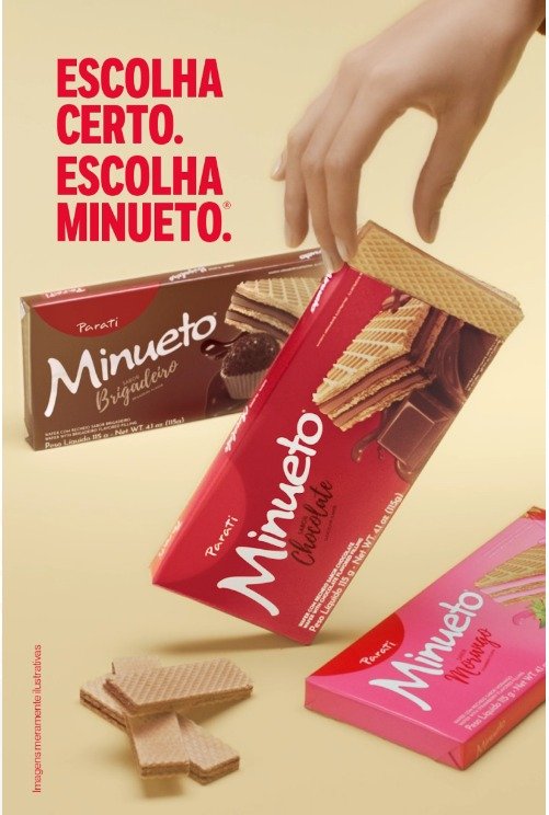Campanha institucional inédita em mídia exterior de Minueto, da Kellogg no Brasil, explora o paradoxo da escolha