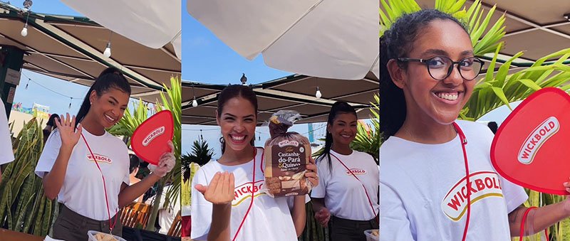 Wickbold ativa quiosque temático em Copacabana com experiência de marca durante período de grande fluxo na orla